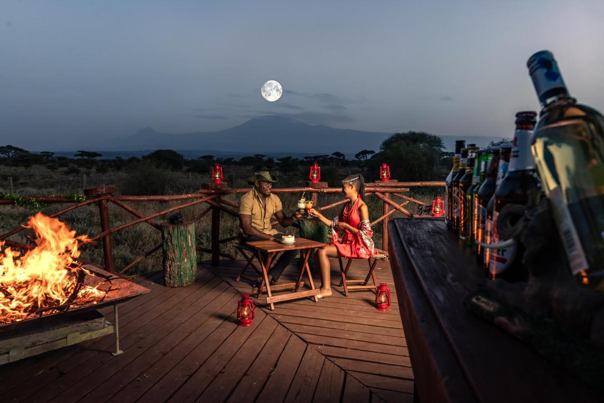Sentrim Amboseli Lodge Eksteriør billede